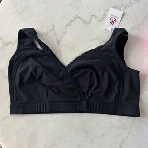 Black Women's adjustable Bra